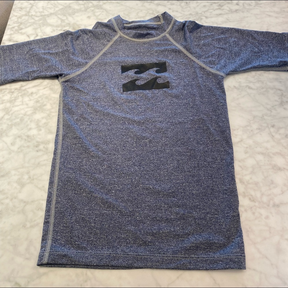 Billabong boys short sleeve rash guard
